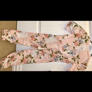 Old Navy Floral Girls Jumpsuit 🌸